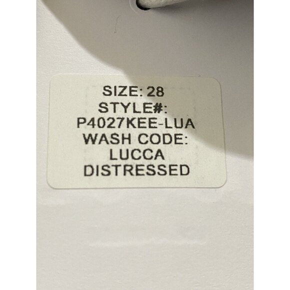PISTOLA Womens Devin High Rise Mom Cut Off Lucca Distressed Size 28 - Picture 8 of 11